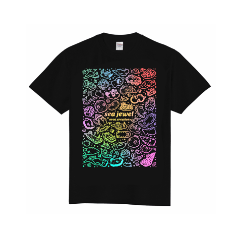 Tシャツ【宝石ウミウシ】