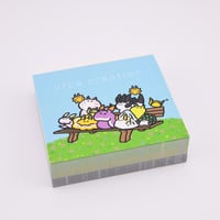 ブロックメモ【ウミウシベンチ】