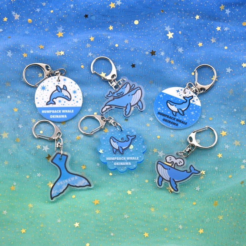 すぅ＆べっち ガチャトク バラ売りOK ガチャガチャ【ザトウクジラ】 | orca.creation