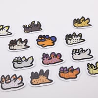 防水ステッカーフレーク【ツノザヤウミウシ】