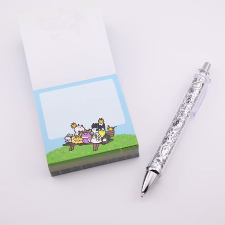ブロックメモ【ウミウシベンチ】
