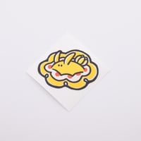 ダイビングフィンに貼れるステッカー　アカテンイロウミウシ