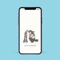 壁紙【ラッコとペンギン】