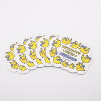 防水ステッカー【ウデフリツノザヤウミウシ】