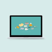 PC壁紙【ウミウシカレンダー】