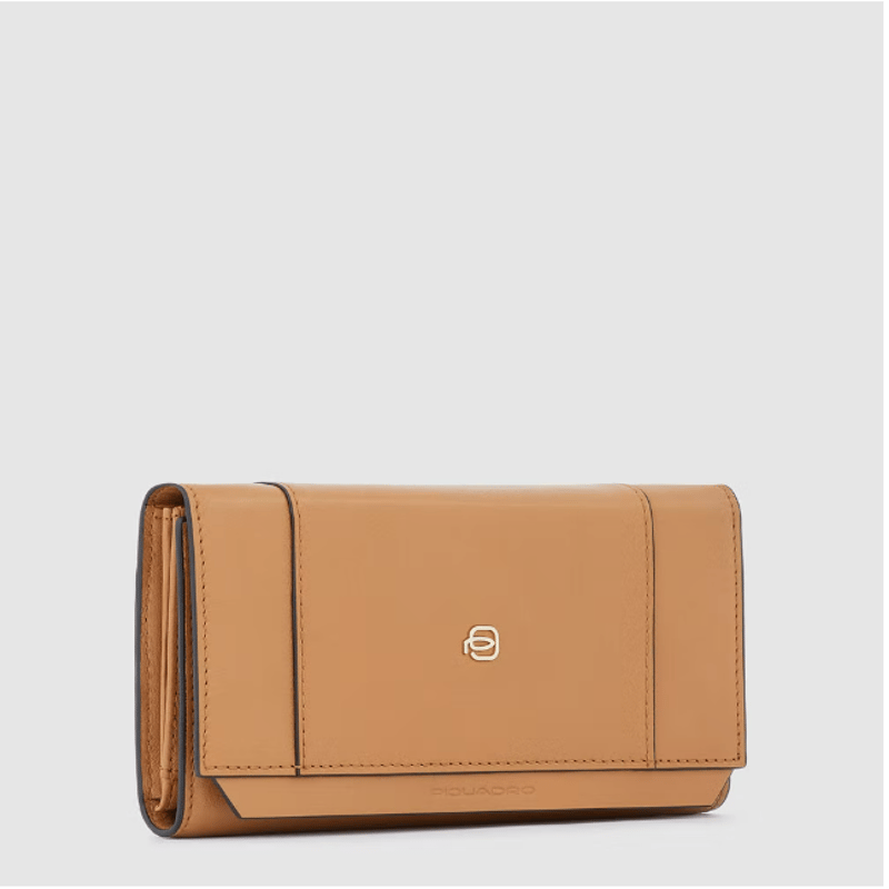 PIQUADRO】 レザー長財布 〈べ－ジュ〉 | Felicitàイタリ－