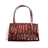 Jean Paul GAULTIER Crocodile Patterned Hand Bag