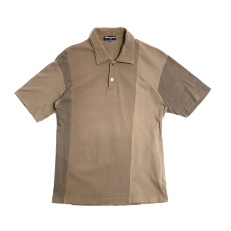AD2005 COMME des GARÇONS HOMME Switching Short Sleeve Polo Shirt