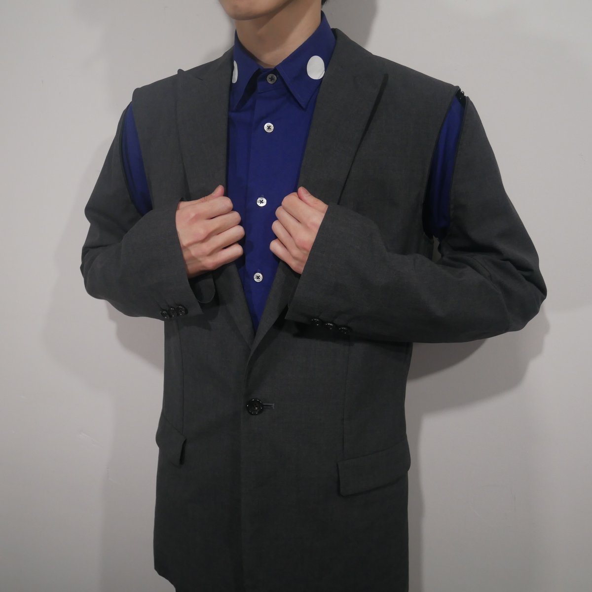 ジャケット・アウター ryuichiro shimazaki limited edition ryuichiro shimazaki homme detachable designed t