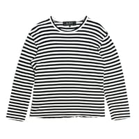 BLACK COMME des GARÇONS Border Long Sleeve Tee