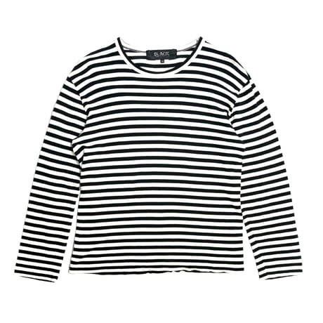BLACK COMME des GARÇONS Border Long Sleeve Tee