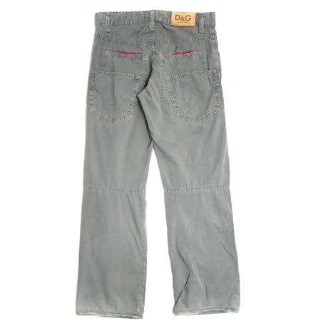 D&G Back Double Pockets Pants