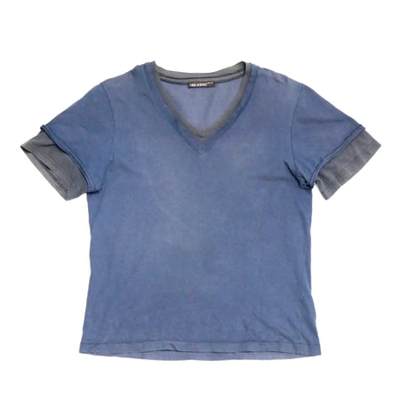 NEIL BARRETT Layered V-Neck Tee