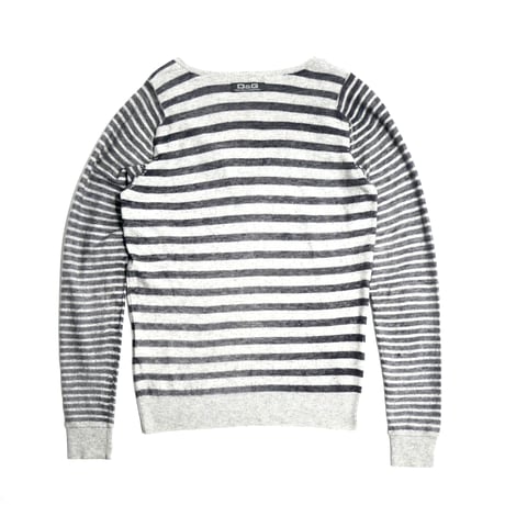 D&G Border V-Neck Knit