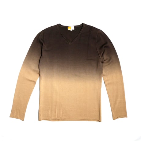 E.Z BY ZEGNA Gradation Damaged Knit