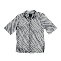 2003SS LAD MUSICIAN Zebra Patterned Stripe Short Sleeve Shirt