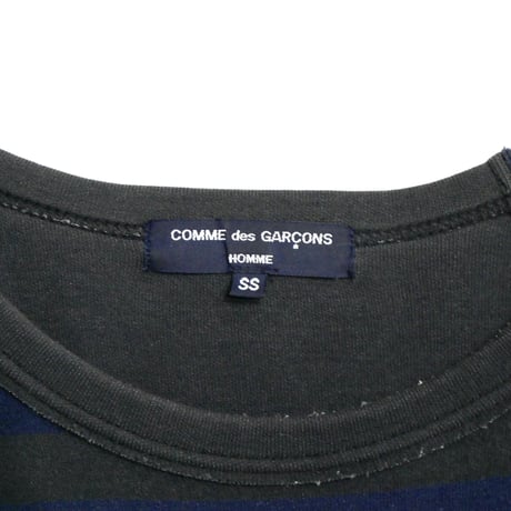 COMME des GARÇONS HOMME Reversible Border Long Sleeve Tee