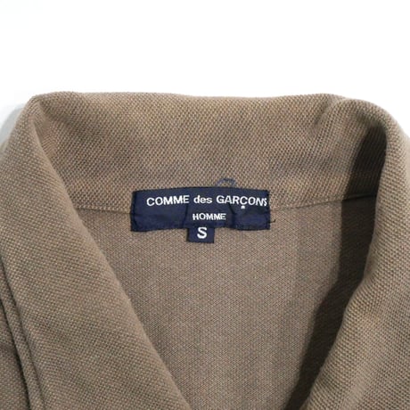 AD2005 COMME des GARÇONS HOMME Switching Short Sleeve Polo Shirt