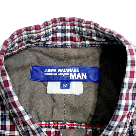 JUNYA WATANABE MAN COMME des GARÇONS Checkered Short Sleeve Shirt