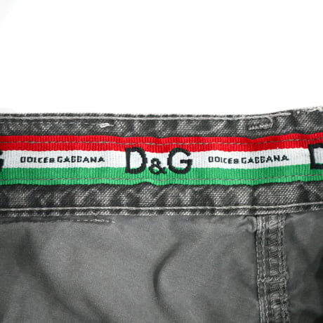 D&G Back Double Pockets Pants