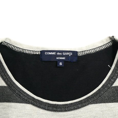 AD2006 COMME des GARÇONS HOMME Switching Border Tee
