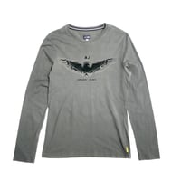 ARMANI JEANS Eagle Motif Long Sleeve Tee