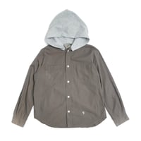 NUMBER (N)INE Hood Docking Shirt