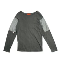 291295=HOMME Switching Long Sleeve Tee