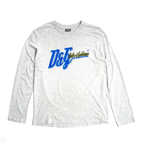 D&G Printed Long Sleeve Tee