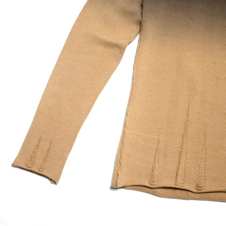 E.Z BY ZEGNA Gradation Damaged Knit