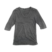 shellac Gathered Faded Tee