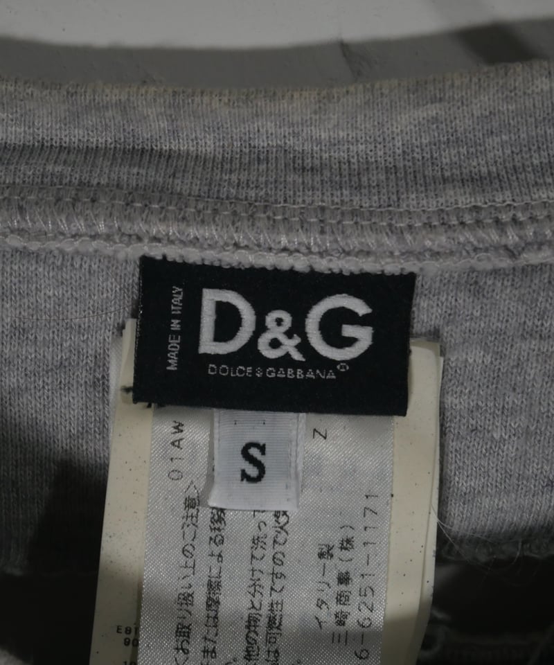 d&g damaged sweat with safety pins | aaar