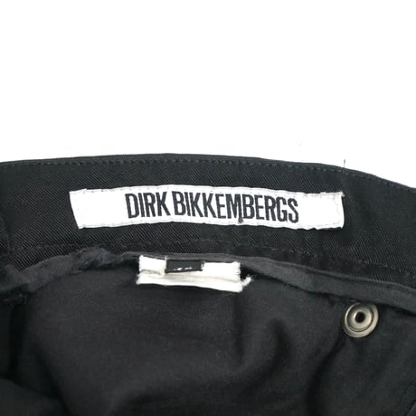 DIRK BIKKEMBERGS Belted Slim Slacks