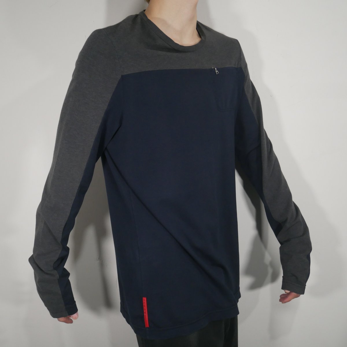 トップス PRADA SPORTS long sleeve tee 00's Prada Sport Long Sleeve Tee (L) – Bintagged