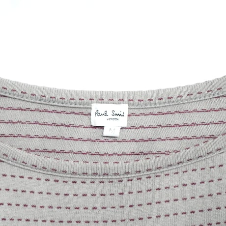 Paul Smith Stitched Border Long Sleeve Tee