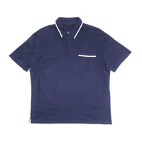 2015s PRADA Line Designed Short Sleeve Polo Shirt