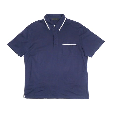 2015s PRADA Line Designed Short Sleeve Polo Shirt