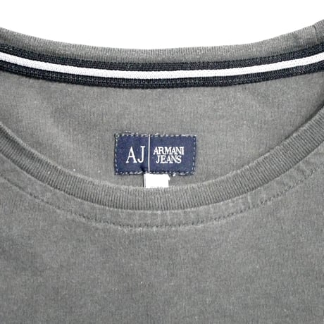 ARMANI JEANS Eagle Motif Long Sleeve Tee
