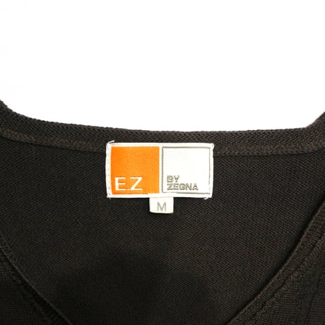 E.Z BY ZEGNA Gradation Damaged Knit