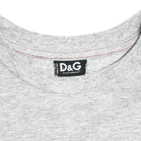 D&G Printed Long Sleeve Tee