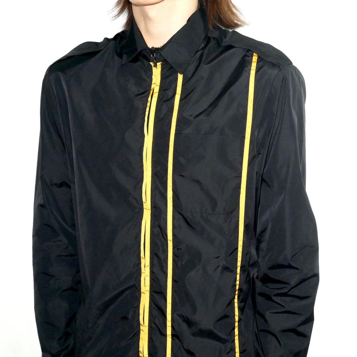 so by alexander van slobbe nylon zip shirt jack