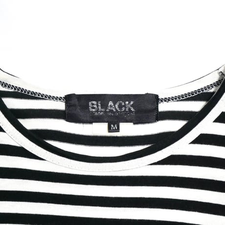 BLACK COMME des GARÇONS Border Long Sleeve Tee