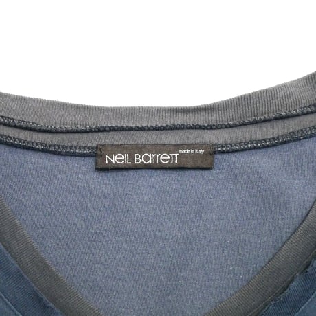 NEIL BARRETT Layered V-Neck Tee