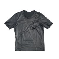 YOSHIYUKI KONISHI Shoulder Zip Stitched Tee