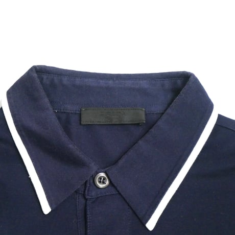 2015s PRADA Line Designed Short Sleeve Polo Shirt