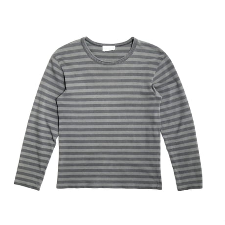 agnes b. Faded Border Long Sleeve Tee