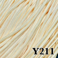 Y211 パラコード 4mm 100m 光沢あり