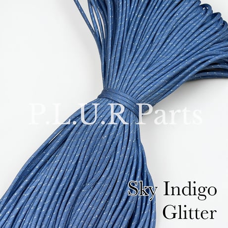 #053-2 Sky Indigo パラコード 4mm 100m