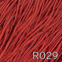 R029 光沢レッド   パラコード 4mm 100m