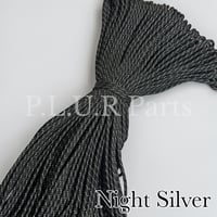 #199 Night Silver  パラコード 4mm 100m